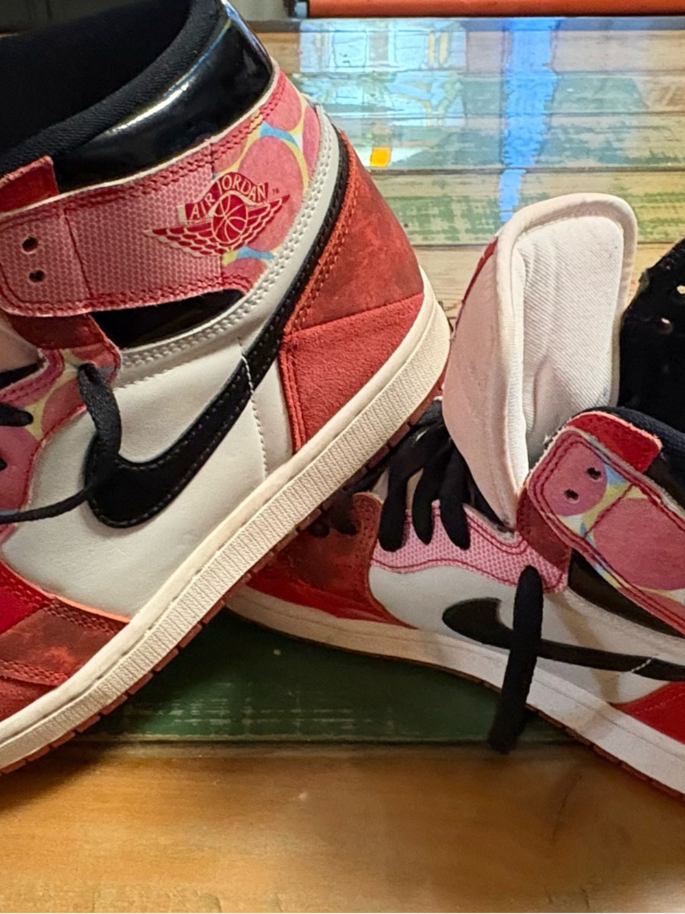Nike Air Jordan 1 Retro High OG 'Spider-Man Across the Spider-Verse' sneakers